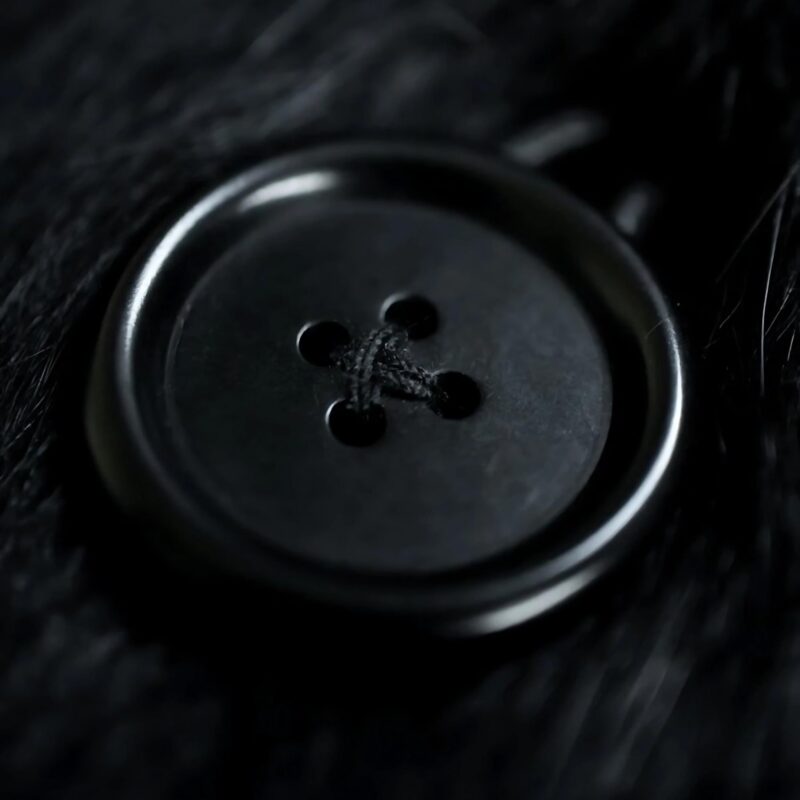 Luxury Black Faux Fur Long Coat - Image 6