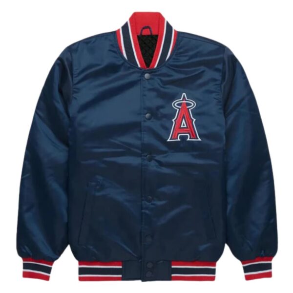 Navy Blue Varsity Jacket