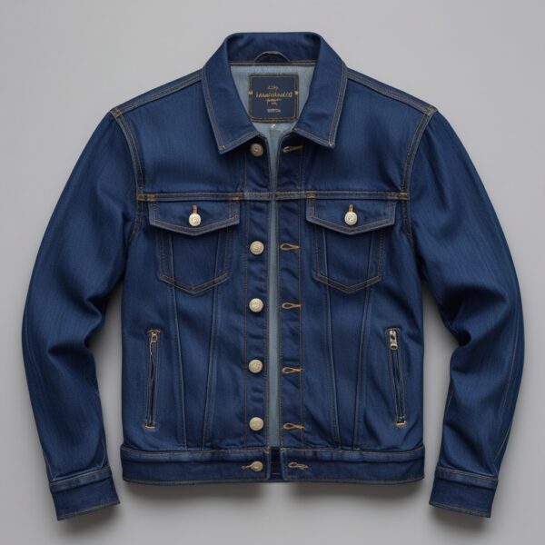 Premium Royal Indigo Denim Jacket for Men