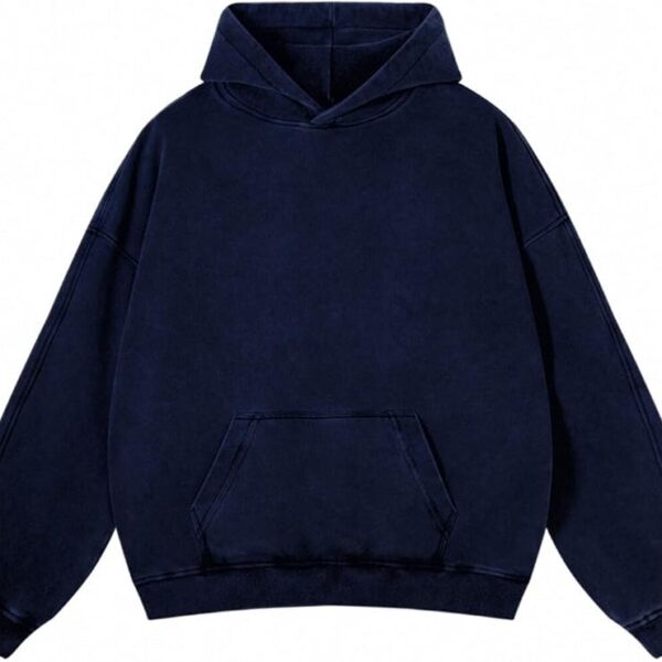 Premium Acid Wash Cotton Oversized Hoodie – Unisex Vintage Streetwear Pullover